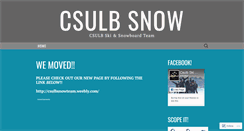 Desktop Screenshot of csulbsnow.com